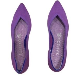 Rothy's Purple The Point In Violet Flats